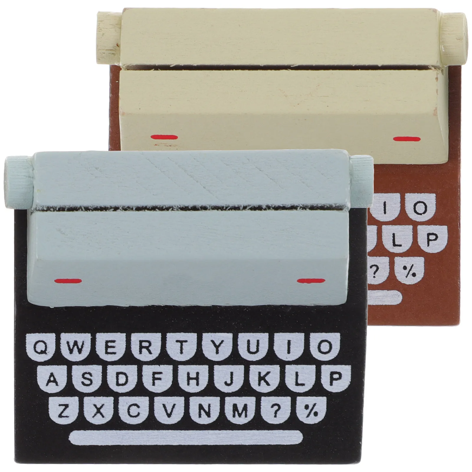2Pcs Wood Cube Photo Clips Desktop Memo Holder for Notes Blessing Cards Office Decor Creative Message Clip Reusable Card Clip