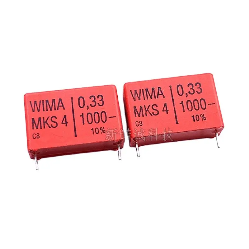 

10PCS/Weimar Capacitor WIMA 1000V 334 0.33UF 1000V 330nF MKS4 Foot Distance 27.5