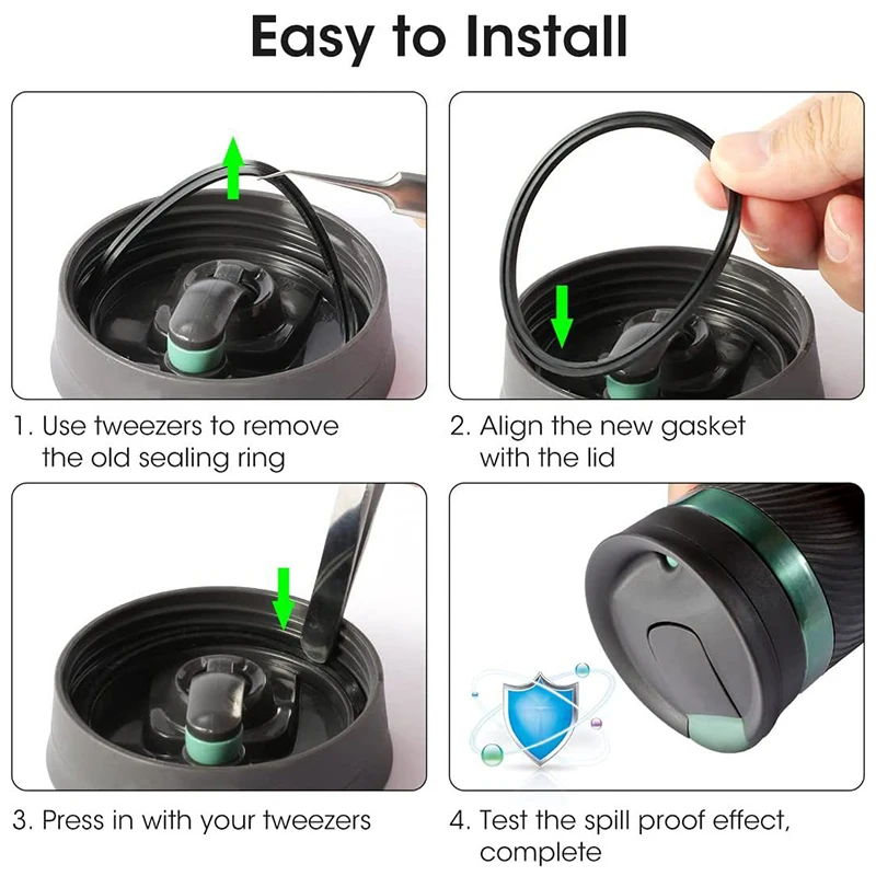 

2PCS Insulated Stainless Steel Space Cup for Hot And Cold Beverages Silicone Leather Ring Set with Waterproof Leak-Proof Pad
