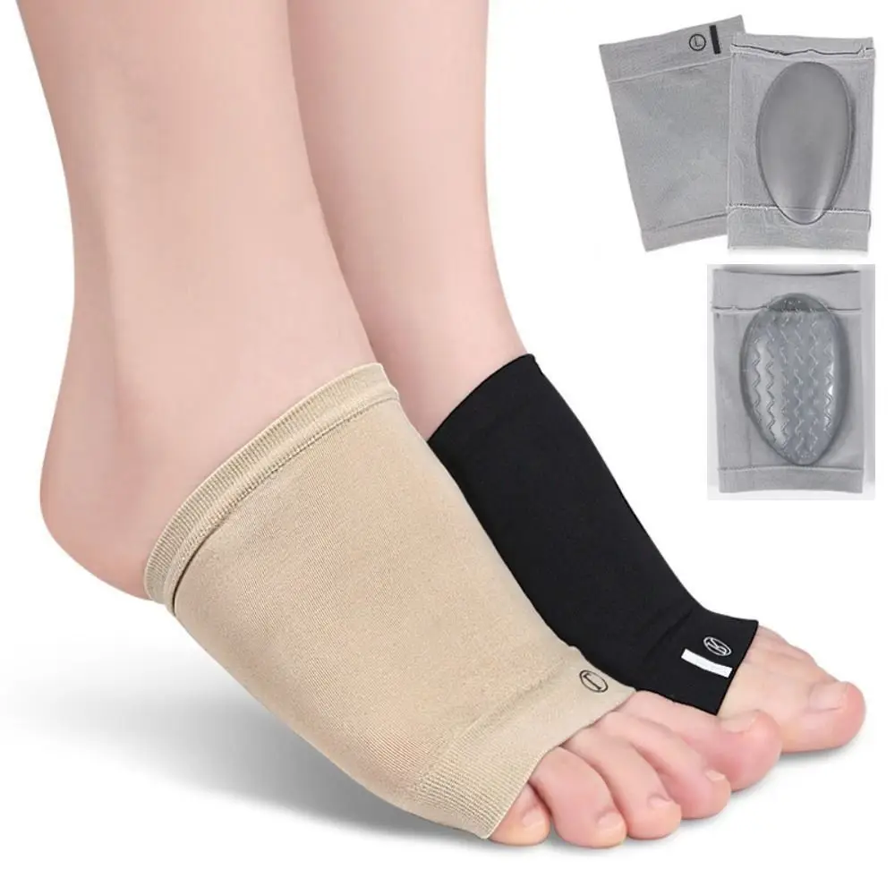 Wytrzymała Silikonowa Łukowa Podkładka na Płaskostopie Redukująca Stres Wielokrotnego Użytku Orteza Elastyczna Poduszka Pielęgnacja Stóp