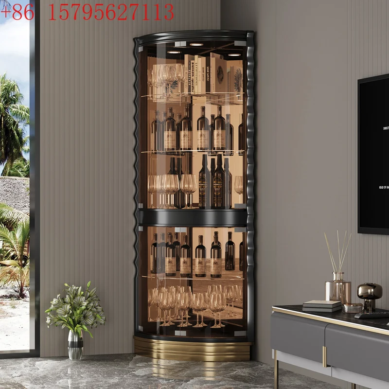 

Настенный угловой шкаф Угловой шкаф для гостиной Настенная полка Треугольный угловой шкаф-витрина