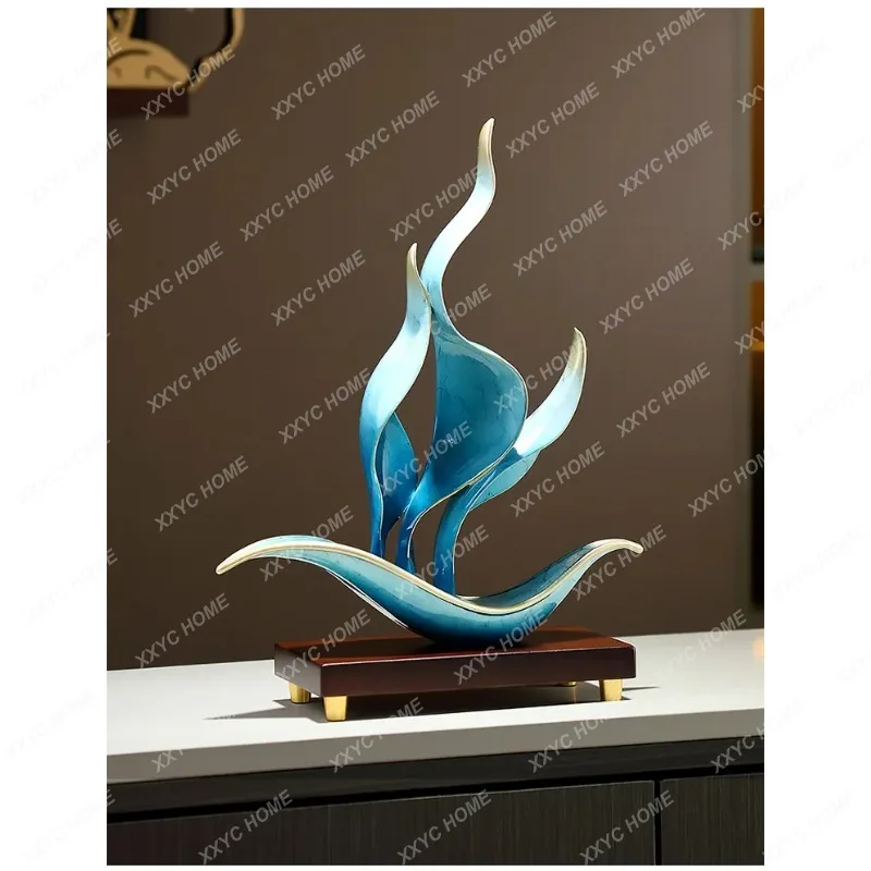 XX Sailboat Ornaments Light Luxury Living Room Wine Cabinet Office Decoration Gifts for Leaders for Opening Occasions