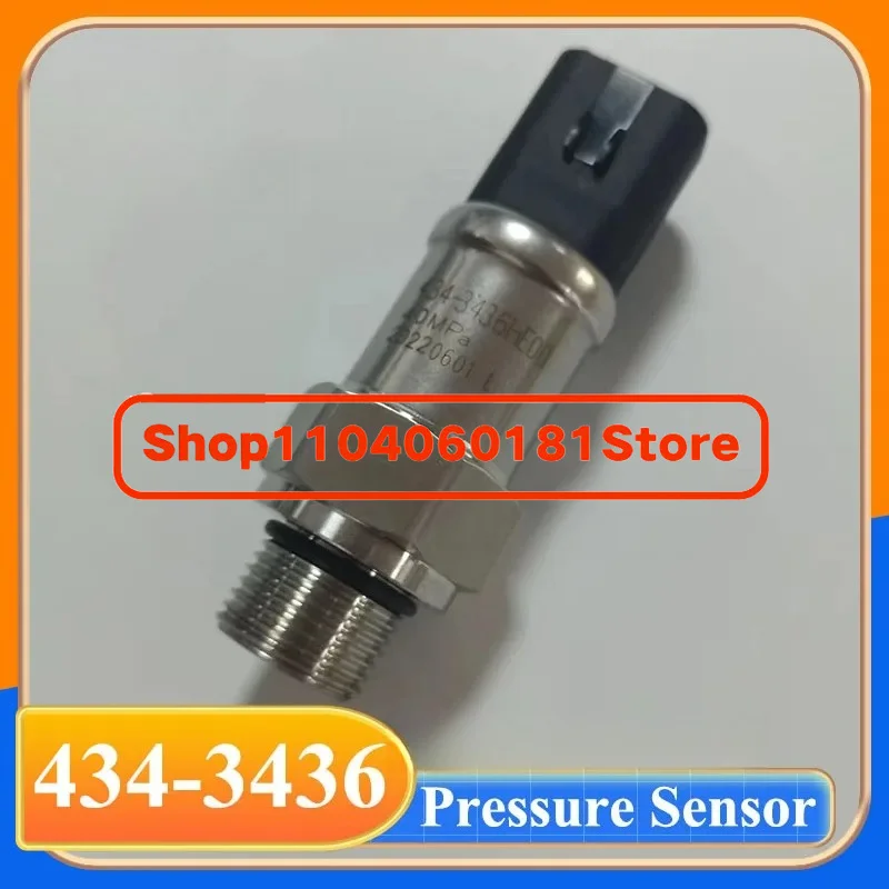 4343436 High Quality 40MPa Pressure Sensor 434-3436 For Excavator E320C E320D E325D E336D E323D