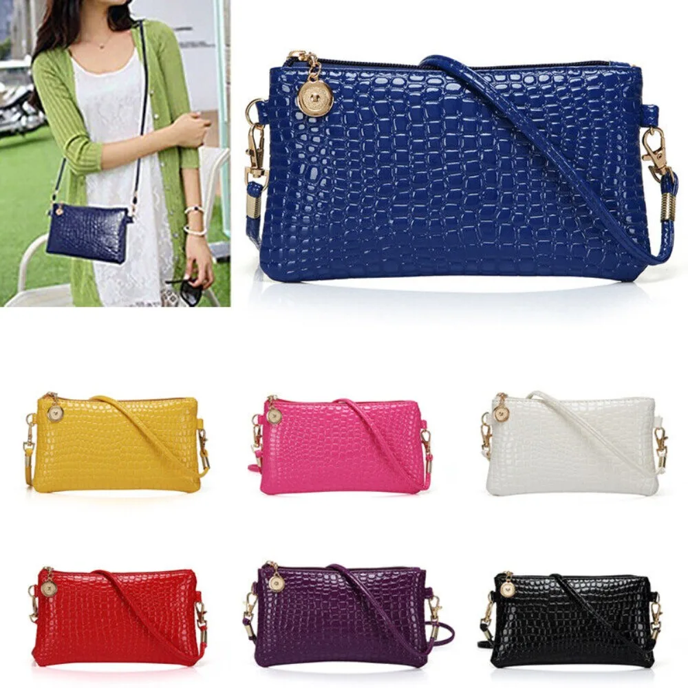 New Cross Body Messenger Zipper Shoulder Handbag Wallets Women Bags Purse