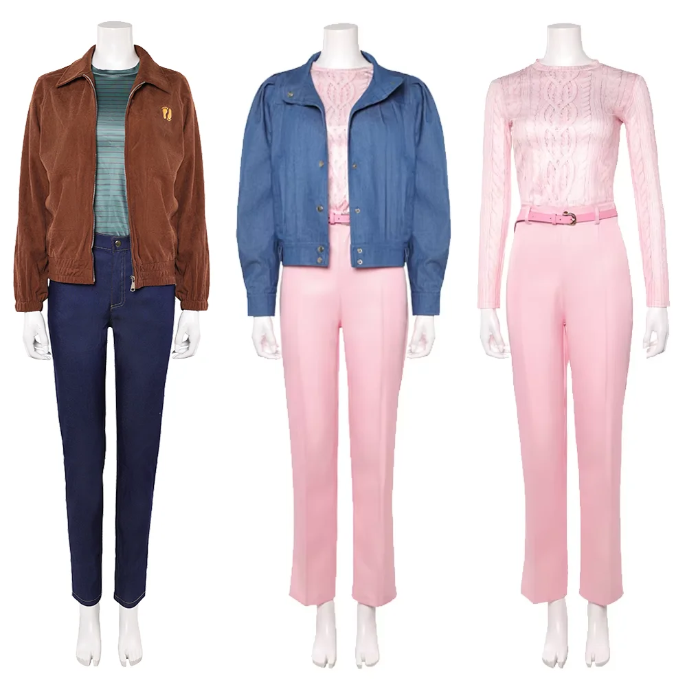 

TV Stranger Season 5 Max Mayfield Cosplay Denim Jacket Costume Outfit for Adult Women Girls Halloween Party Carnival disguise