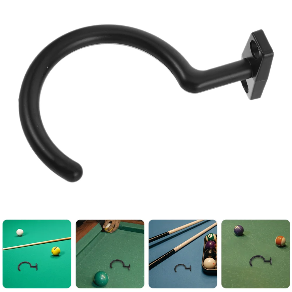 

2pcs Billiard Table Side Hook Metal Pool Hook For Triangle Rack Durable Snooker Accessory Multi-Function Pool Table Storage