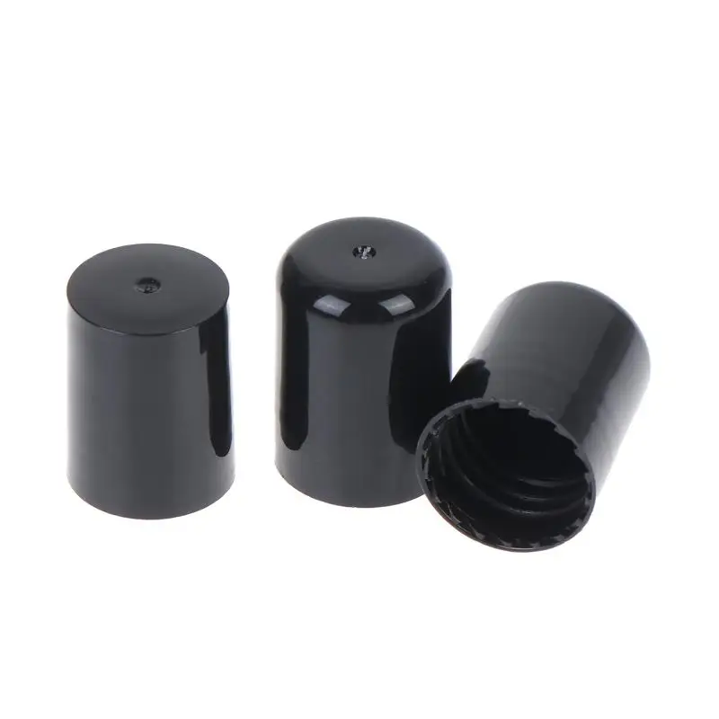 5Pcs Stainless Steel Essential Oil Roller Ball Replacement Leak Proof With Protective Cap For Aromatherapy Skincare Daily Travel