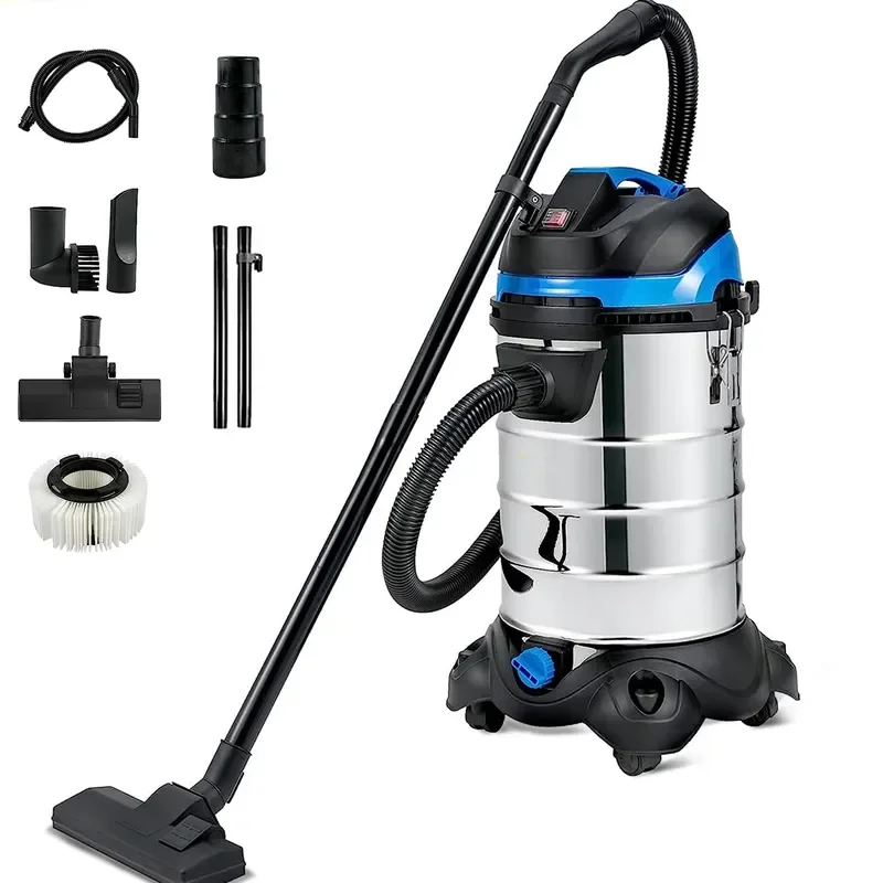 Industrial 3600W 50L Mattress Cleaning Machine High Pressure Cyclonic Hoover for Wet and Dry Cleaning for Hotels Red Color
