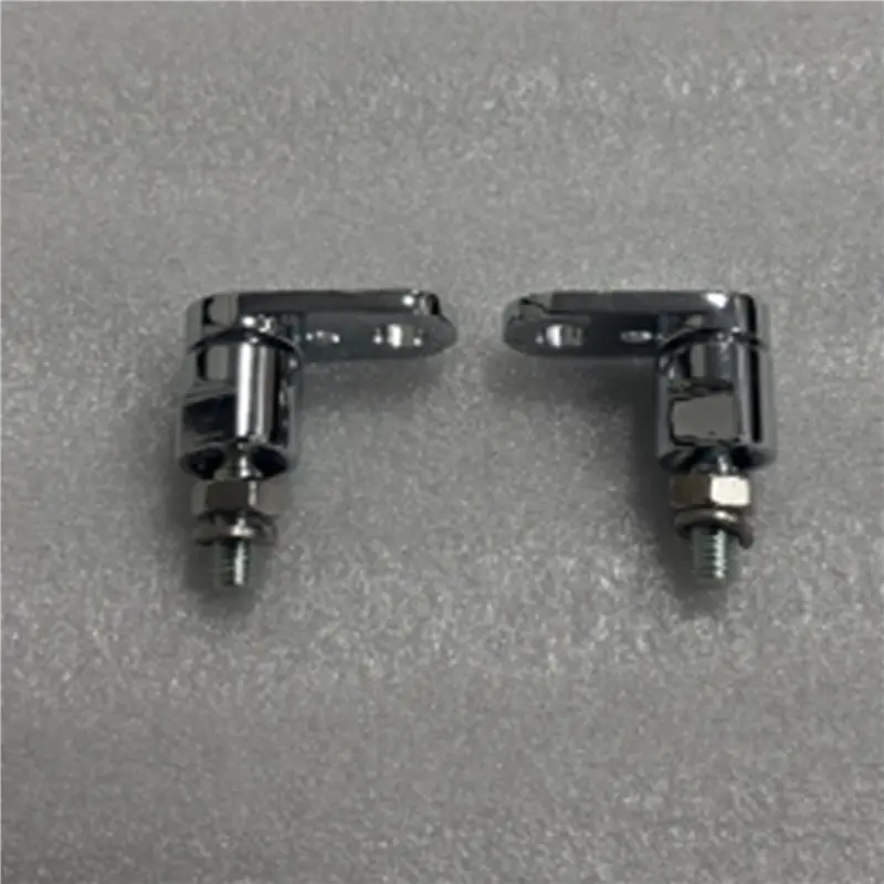 Latest Motor Turn Signal Rearview Mirror Downward Code Relocation Brackets For Sportster Dyna Fatboy Beakout 883 1200 A2
