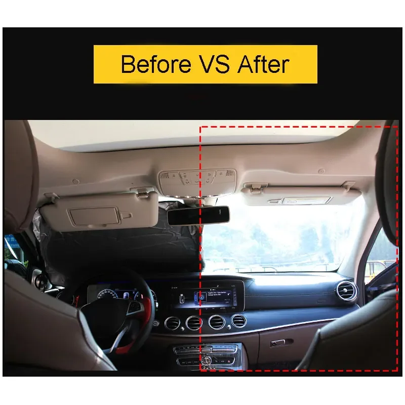 Summer Windshield Sunshade Car Window Sun Shade For Mercedes BMW Toyota Ford Mini Cooper Volvo Car Front Windscreen Cover