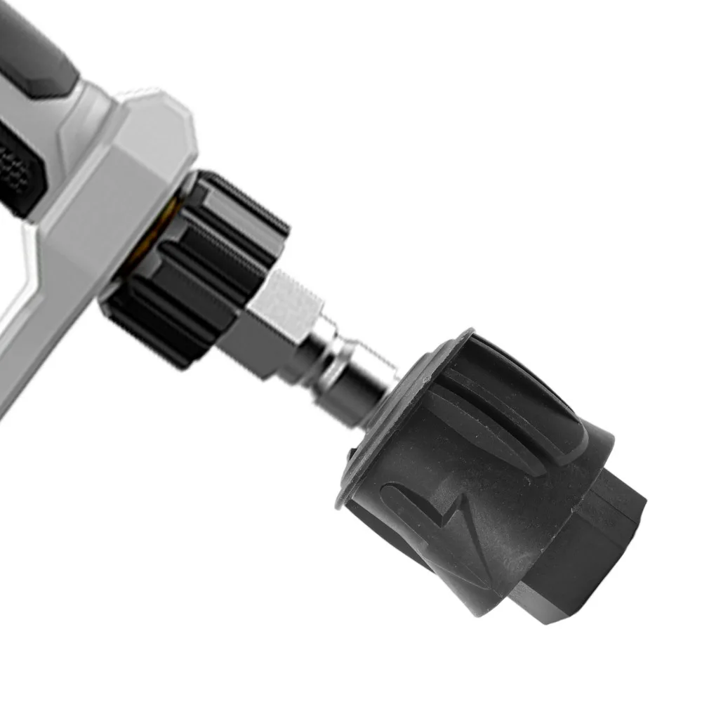 M22 14 مللي متر الموضوع مقرنة سريعة الطاقة غسالة موصل الخرطوم البلاستيك غسيل السيارات بندقية محول ل Karcher Nilfisk Lavor اكسسوارات #3