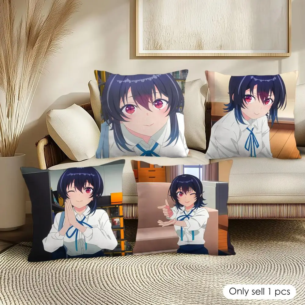 I Made F-friends with  Cushion Cover Soft Short Plush Pillow Cover Smooth Cozy Texture Aesthetic Cushion Case Home Decor