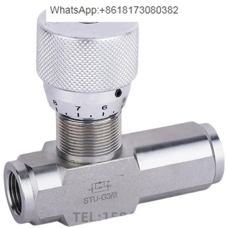 Precision scale hydraulic one-way throttle valve STU-G1/4 STU-G1 throttle valve STU-G1/2 STU-G3/8