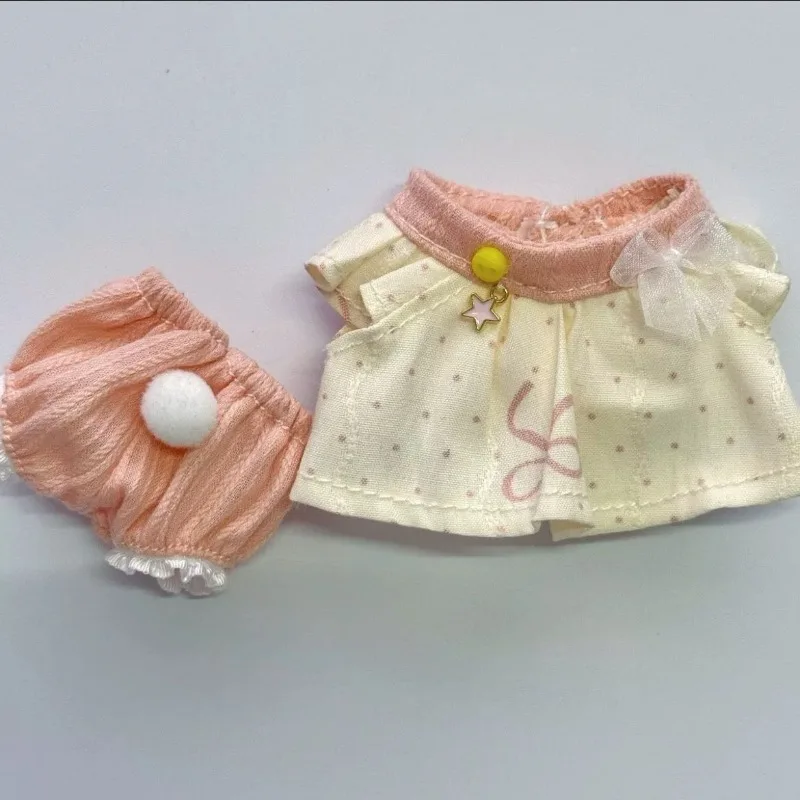 10CM 20cm Poppenkleertjes Cartoon Schattige Katoenen Pop Knuffel Vervanging Kleding Kinderen Speelgoed Geschenken Pop Accessoires Vakantie Cadeau