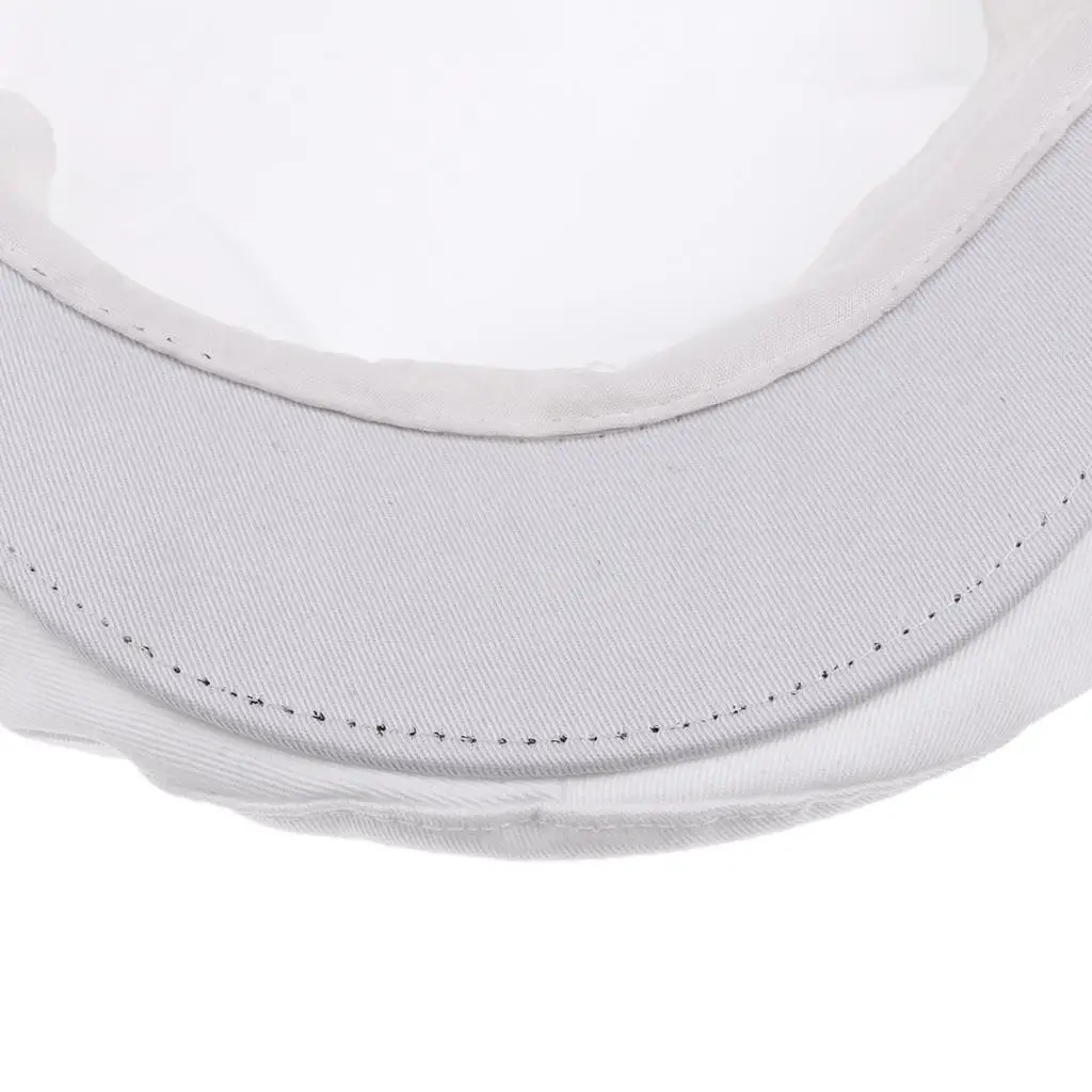 Katoenen Baker Hat Chef Cap Verstelbare keukenwerkhoed Krantenjongensstijl Food Factory Cap voor koks