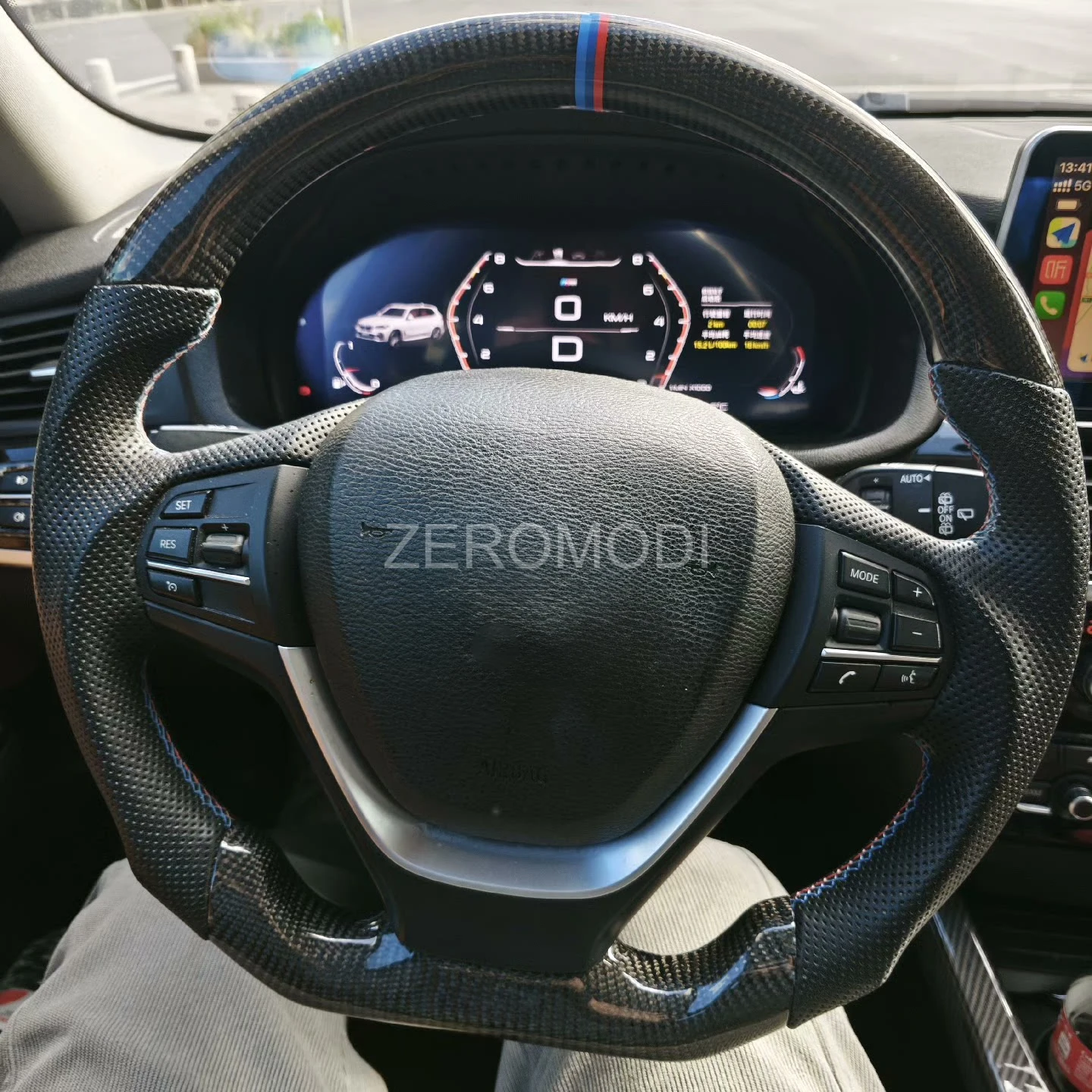 

Customized Racing Carbon Fiber Steering Wheel For BMW X4 F26 F25 2011 2012 2013 2014 2015