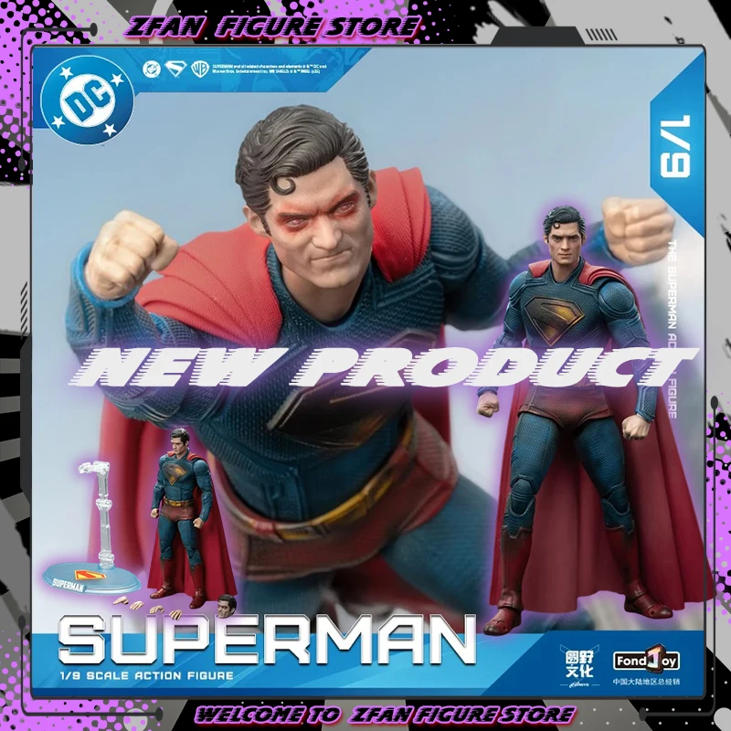 

Новая фигурка Супермена Fondjoy Battle, фигурка постоянного тока, Лига Справедливости, аниме-фигурки, подвижная детская модель из ПВХ, игрушки в подарок