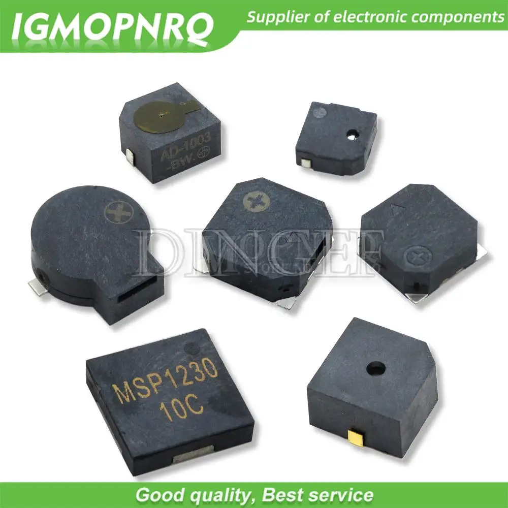 5PCS SMD 9032 5020 7525 9650 1230 9.0x3.2MM Passive Buzzer Magnetic DC 2V-4V Active Buzzer 9.0*3.2MM Loudspeaker For Arduino