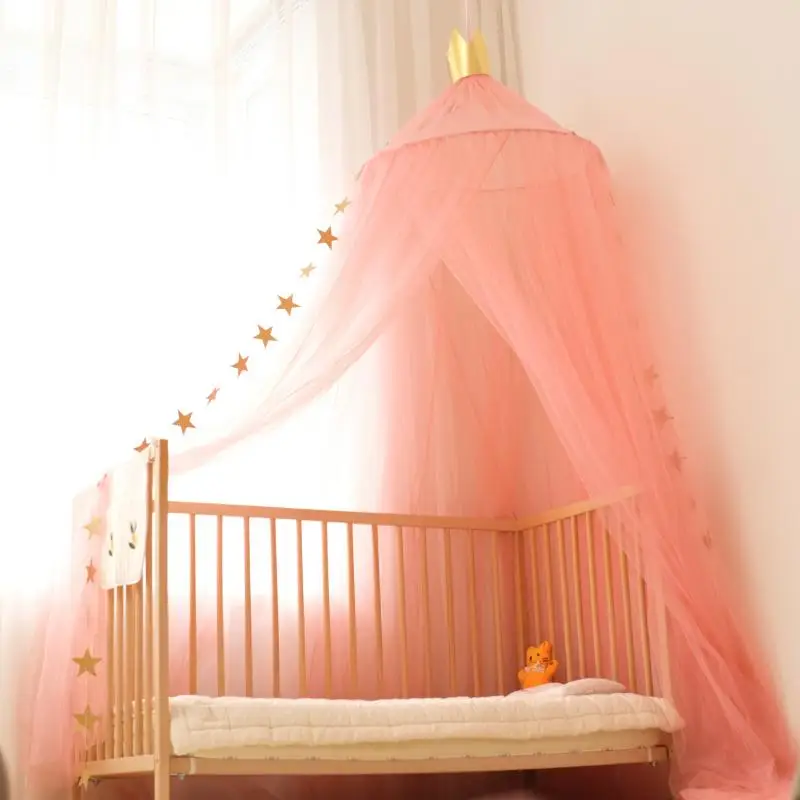 Children\'s Tent Kindergarten Decoration No Installation Girl Feeling Bed Curtain Mesh Atmosphere Baby Mosquito Net