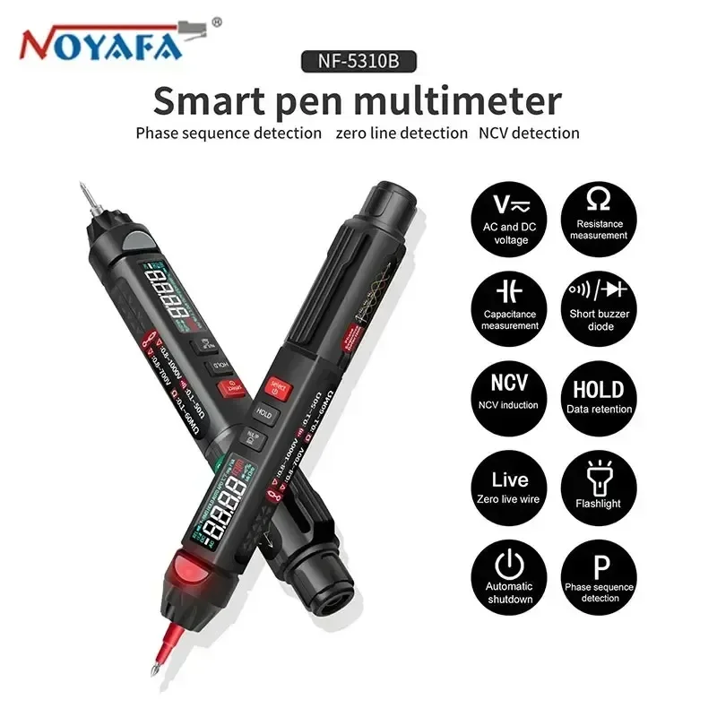 NEW HOT NF-5310B Voltage Detector Pen Multimeter Non-Contact Voltage Suitable For DC Voltage AC Voltag Resistance Diode Detector