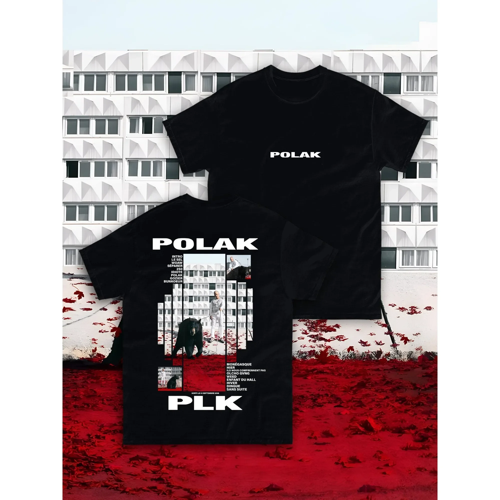 

PLK Summer Tops T-shirts for Men New in Tops and T-shirts Cotton Men's Clothing Y2k Oversized GYM Graphic Sexmachine Vintage