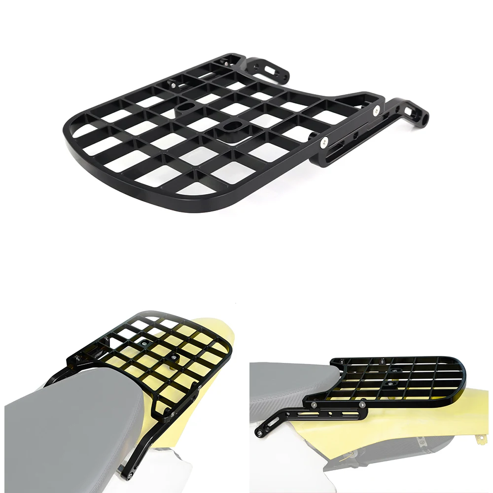 

For Suzuki DRZ400 SM DRZ400S DRZ400E 2000-2024 Motorcycle Rear Luggage Rack Detachable Mounting Rack Support Holder Rear Fender