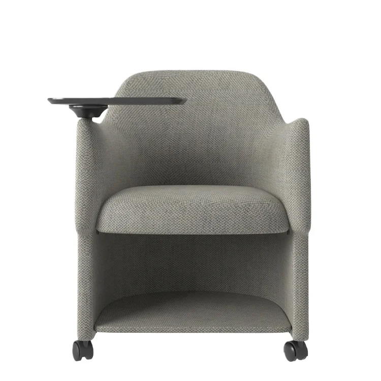Modern Trendy Design Student Chair with Writing Pad for School Hotel Outdoor Living Room Use