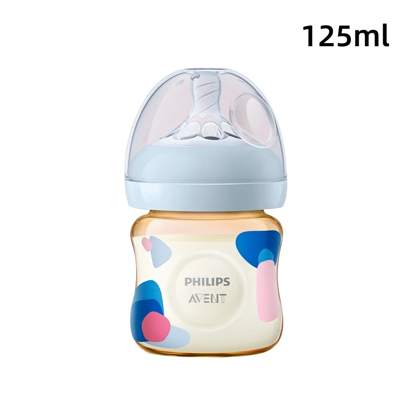 Avent PPSU Baby Bottle Art Enlightenment Series BPA Free Anti-Colic System Natural Feeding Nipple Heat Resistant