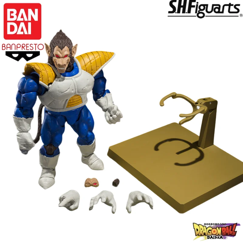 

Bandai Original In Stock S.H.Figuarts SHF Dragon Ball Z 2025 SDCC Great Ape Vegeta Son Gohan Beast Anime Model Brand New Boxed
