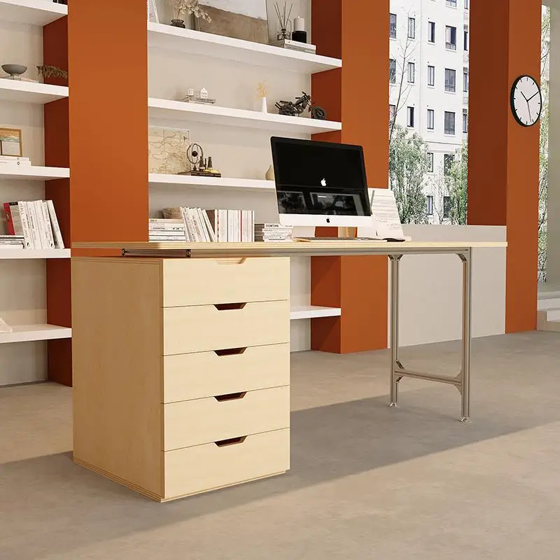 Modern simple aluminum birch ocean board large board creative office studio computer desk