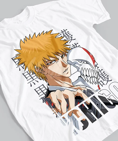 T-Shirt UNISEX BLEACH ICHIGO KUROSAKI MIRADA