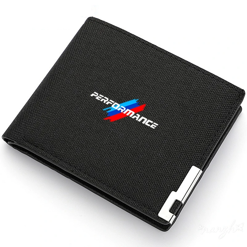 Car Logo Men Wallet Coin Coin Bag Bank Card Organiser For BMW Performance M5 F25 F26 F15 F16 E90 E91 E92 E60 Key Bag E84 F13 view 3