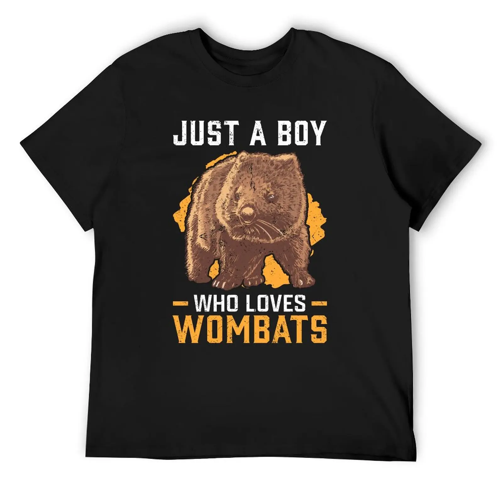 

Young wombats loves marsupial wombat T-Shirt designer shirts anime tshirt man clothes oversized t shirt men