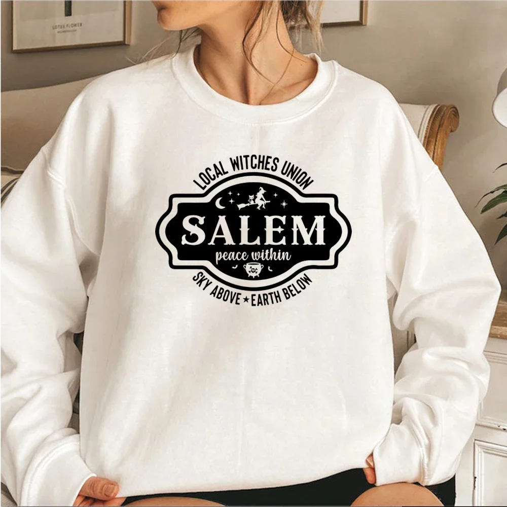 Local Witches Union Salem Sweatshirt Halloween Crewneck Sweatshirt Sanderson Sister Brewing Co Hoodie Local Witches Sweatshirts