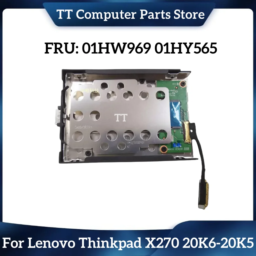 

TT New For Lenovo Thinkpad X270 20K6-20K5 PCIe NVMe M.2 Adapter HDD Bracket & SSD Cable 01HW969 DC02C009R10 01HY565 Fast Ship