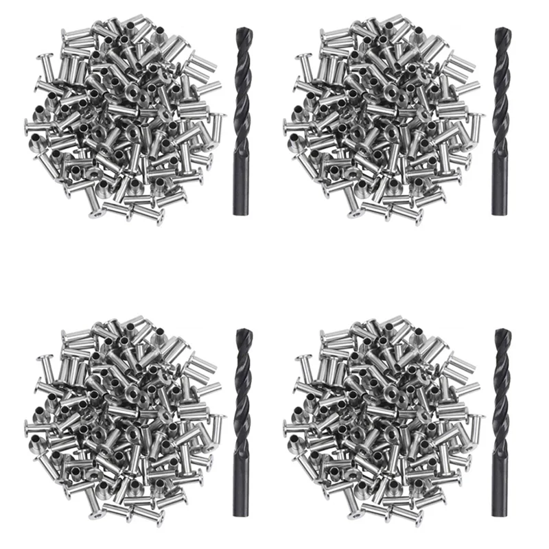 T19C 480 Pack Stainless Steel Protector Sleeves For 1/8 Inch 5/32 Inch Or 3/16 Inch Cable Railing, T316 Marine Grade Cable