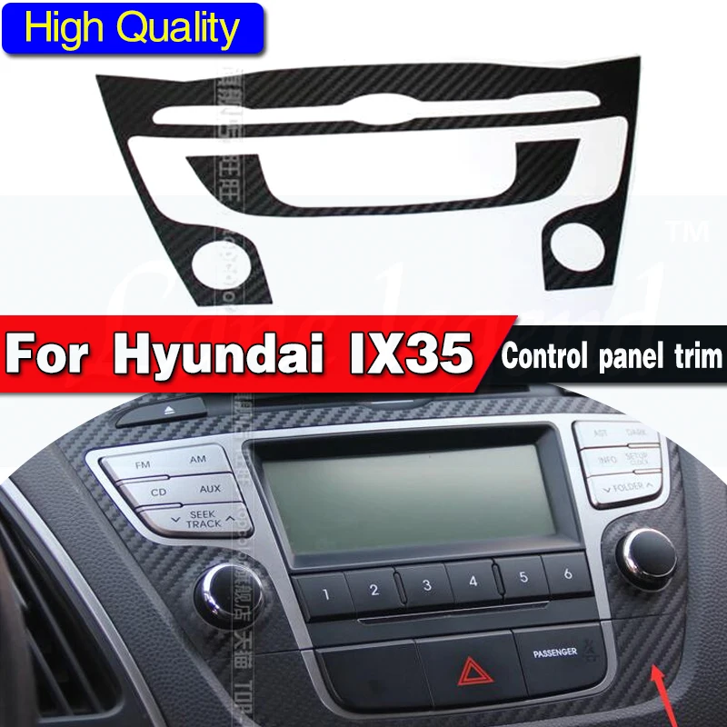 lane legend case For Hyundai IX35 in the control panel carbon fiber stickers modified special accessories car styling