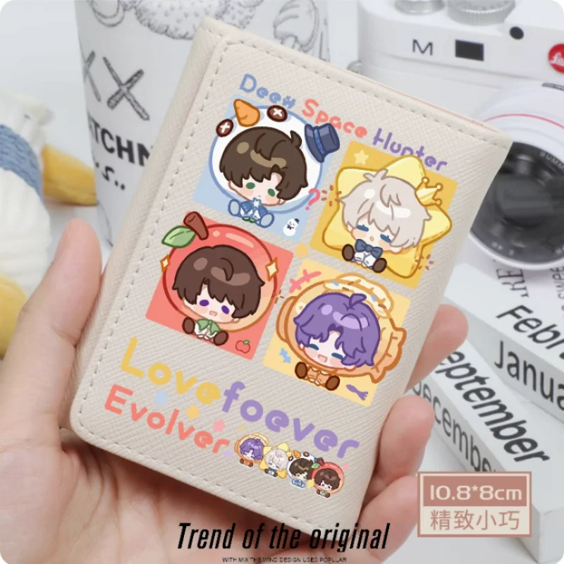 

Anime Love and Deepspace Xavier Zayne Fashion Wallets PU Purse Card Holder Hasp Money Bag Cosplay Gift B1245