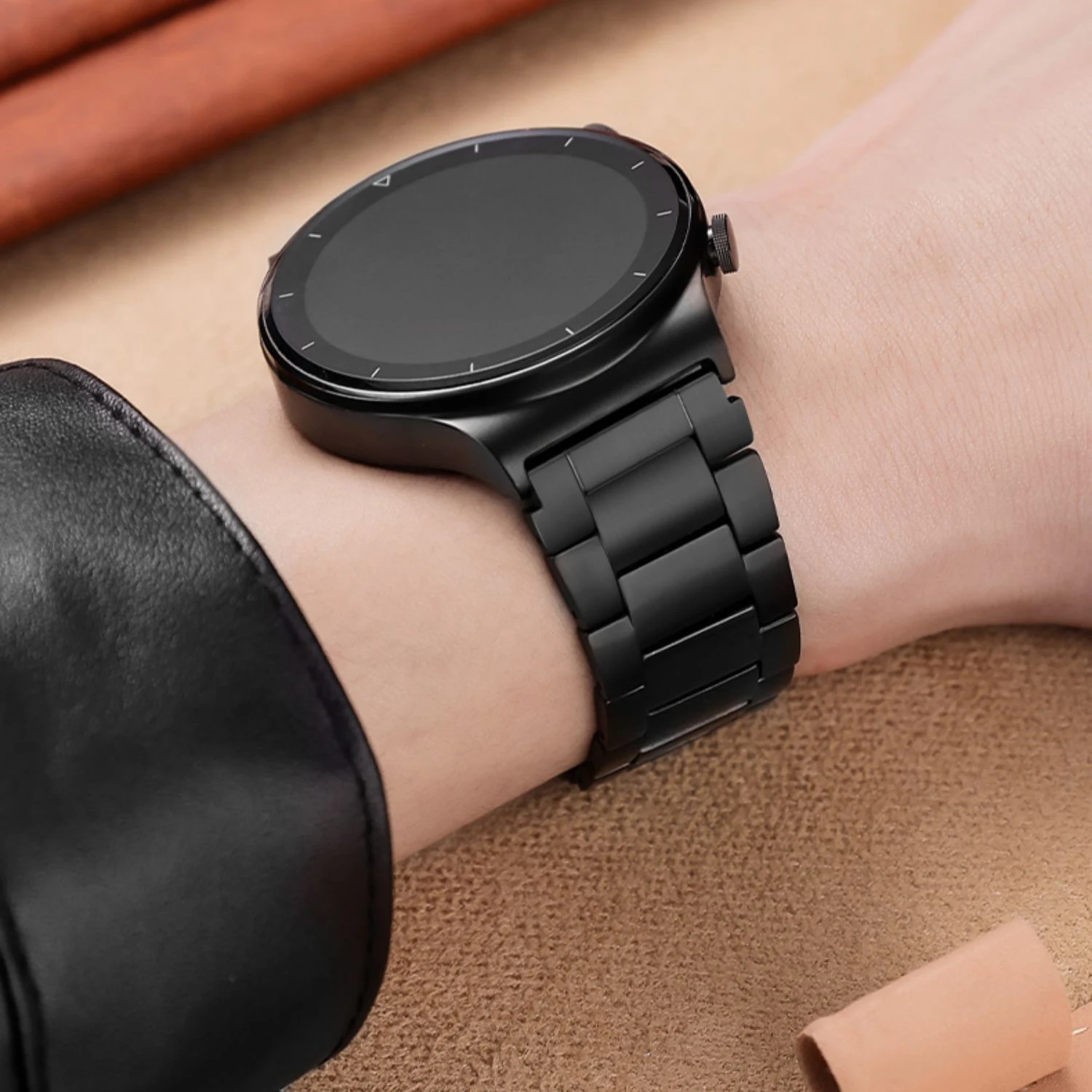 Металлические Смарт-часы для Huawei Watch gt3 gt2 3Pro glory GS3 magic2/ремешок для часов из титанового сплава