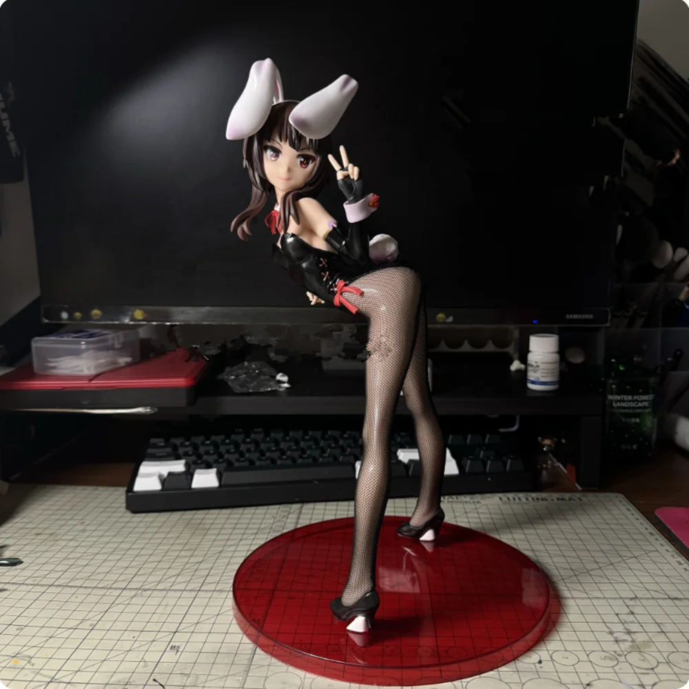 33cm libre B-STYLE KonoSuba 2 Megumin chica conejito figura de Anime figura de acción adulto Sexy modelo muñeca de juguete