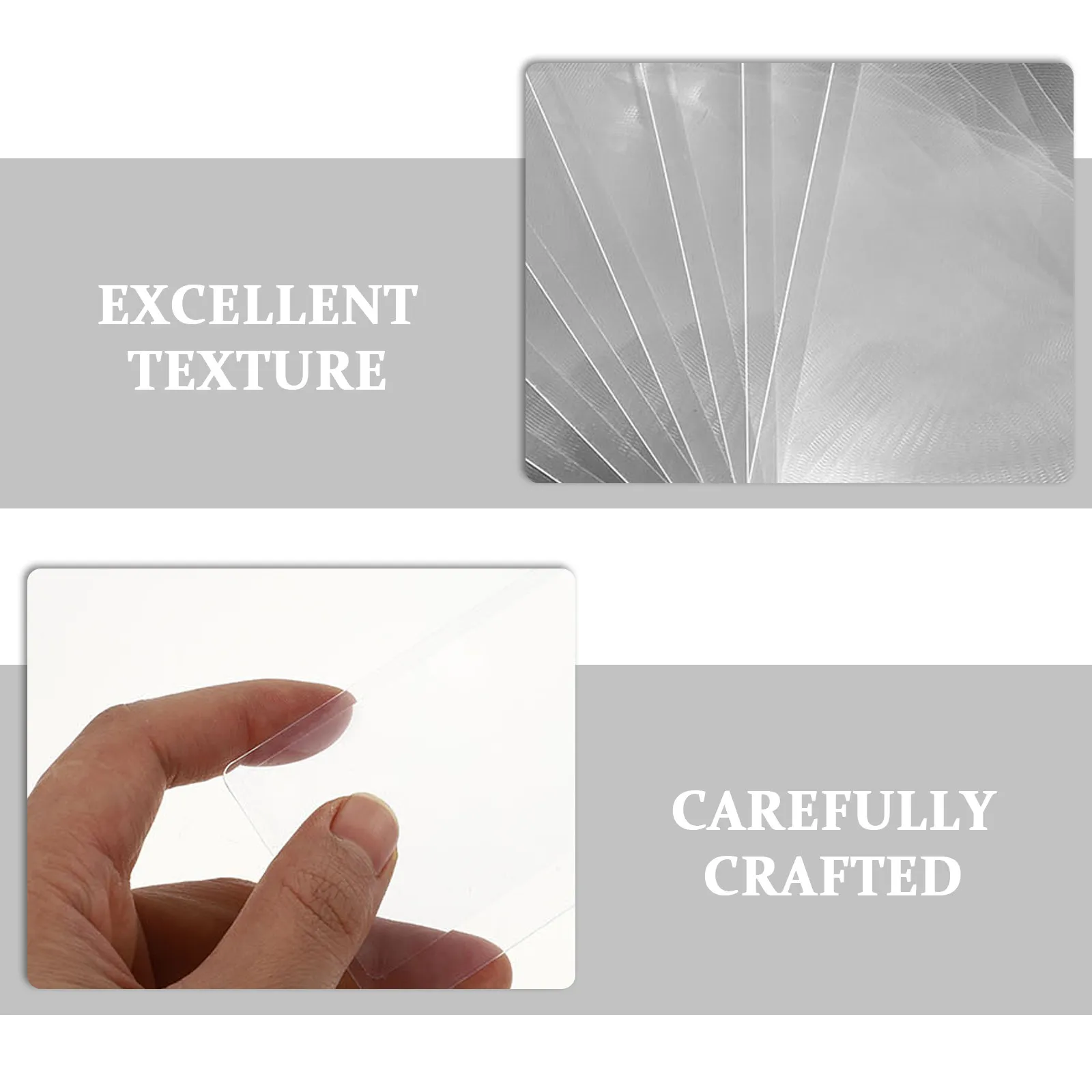 16 Pcs Pocket Magnifying Glass Portable Reading Magnifiers Transparent Wallet Size