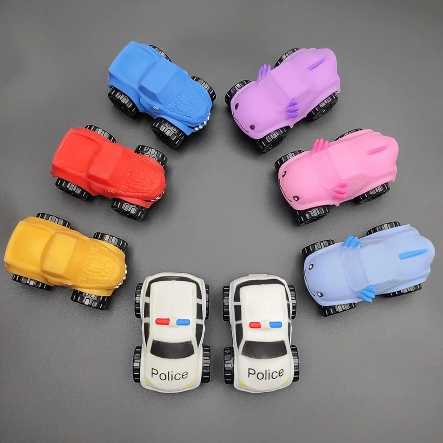 Kneading Deformed Educational Toy Car, Axolotl Expandable Car Toy, TPR Stretch Car Toy, Pinch and Pressable Slow Rebound Car Toy