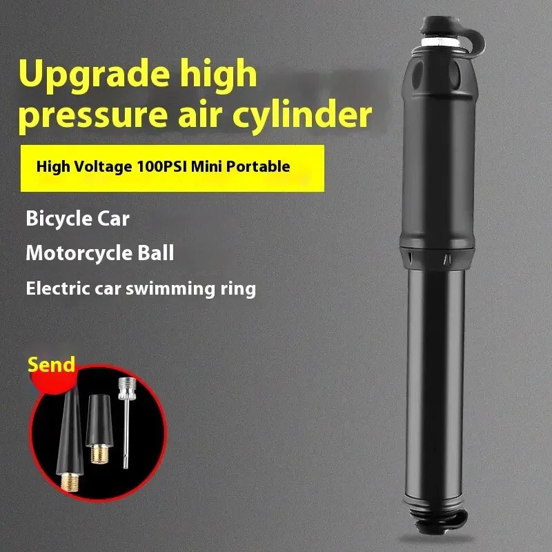 

Dual-Valve Aluminum Alloy Pump: Compact, Foldable Tire Inflator for Home, Travel, Roadside Bike/Electric Vehicle Emergencies
