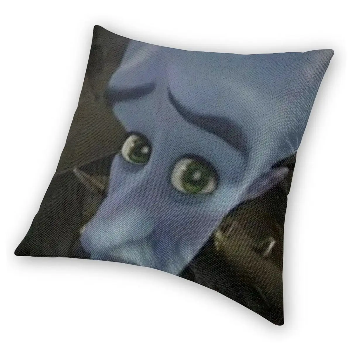 Megamind No Meme ساحة المخدة البوليستر الكتان المخملية الإبداعية البريدي ديكور رمي كيس وسادة غطاء وسادة السرير
