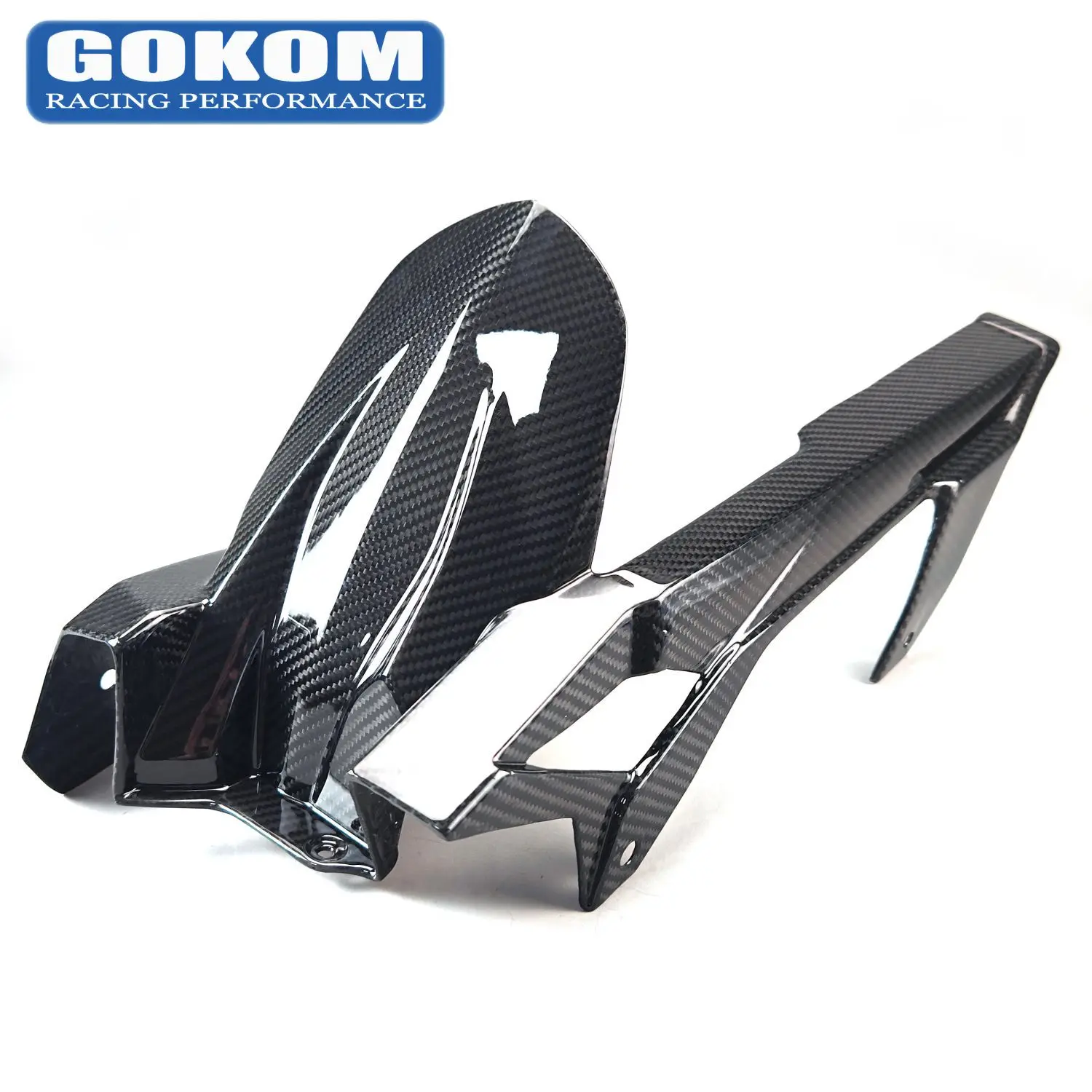 

Gokom Racing Motorcycle Parts Carbon Fiber FOR KAWASAKI NINJA400 NINJA 400 Rear Hugger