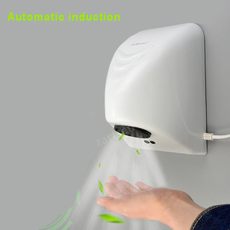 Hotel Automatische Hand Trockner Automatische Hand Trockner Sensor Haushalt Hand-trocknen Gerät Bad Heißer Luft Elektrische Heizung Wind