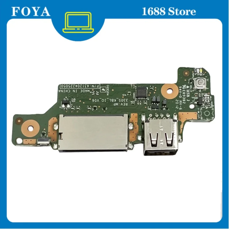 

Replacement for Lenovo IDEAPAD 330S-14IKB Laptop USB Card Reader Power Button I/O Board