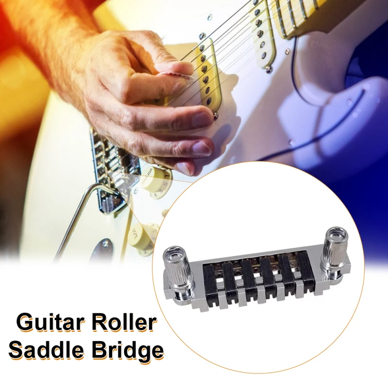 LP Electric Guitar TP-6 Bridge Frame Sop Rod Retro Bridge Tailpiece Tail Piece Reversible String Code for Les Paul/SG/ES/EPI