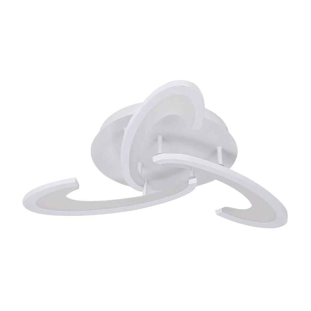 Moderne Decke Lampe Acryl Led Kronleuchter Wohnkultur RC Dimmen Plafond Anhänger Leuchte Wohnzimmer Esszimmer Schlafzimmer Glanz – Detail 8