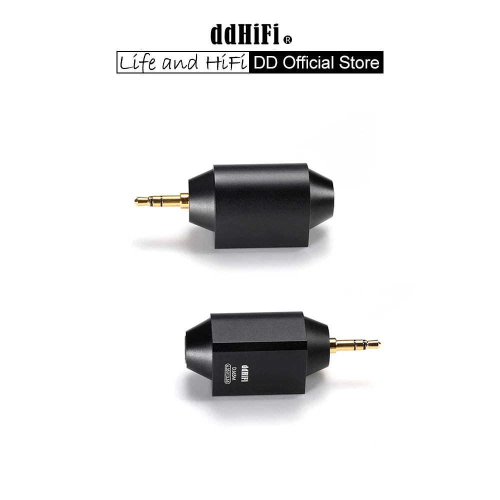 

DD ddHiFi DJ65M 6.35mm Neutrik Female Socket to 3.5mm Male Adapter, Converting 6.35mm Headphones to 3.5mm Terminated Devices